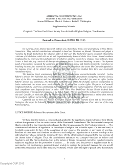 Cantwell v. Connecticut