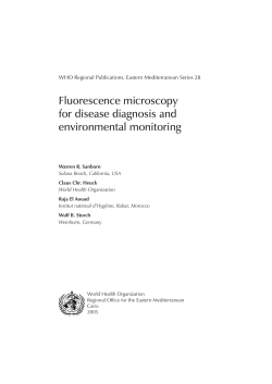 Fluorescence microscopy for disease diagnosis