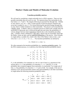 A Few Facts Regarding Continuous Time Markov Chains (CTMCs)
