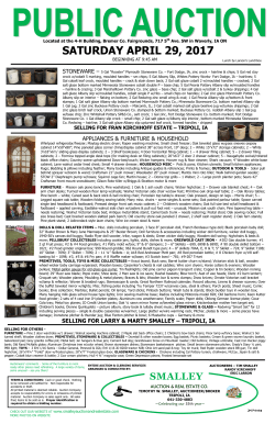 as we have discontinued farming we will sell the following at a