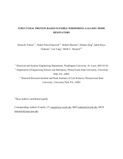 STRUCTURAL PROTEIN-BASED FLEXIBLE WHISPERING