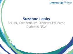 Driving and Diabetes