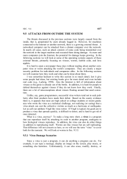 9.5 attacks from outside the system