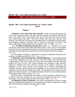 SDA Bible Commentary Vol 4