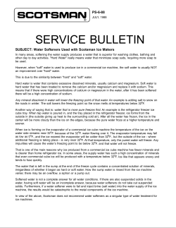 service bulletin - Scotsman Ice Systems