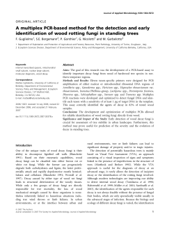 A multiplex PCR-based method for the detection and early