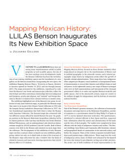Mapping Mexican History - Latin American Network Information Center