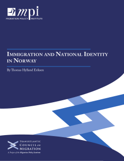 immigration and national identity in norway