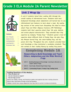 Completing Module 2A