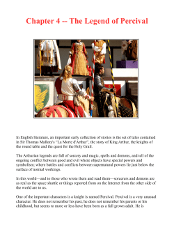 Chapter 4 -- The Legend of Percival