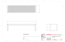 FOUNDATION BENCH, SST ENDS SBFOU-SS SBFOU-SS