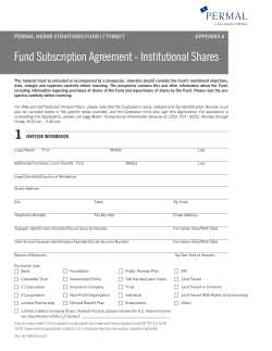 IRA Distribution Request Form and Letter of Intent