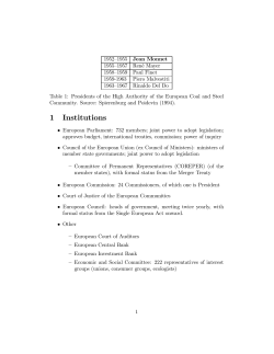 1 Institutions - Krannert School of Management