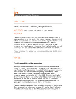 Issue: 3, 2005 ABSTRACT ARTICLE Issue: 3, 2002