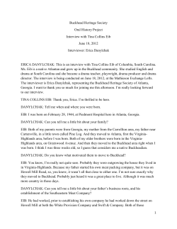 Erica Danylchak ERICA - Buckhead Heritage Society