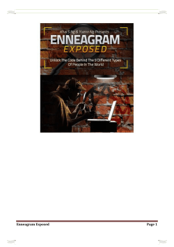 Enneagram Exposed Page 1