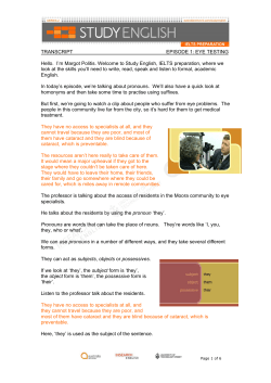 Study English - IELTS Preparation