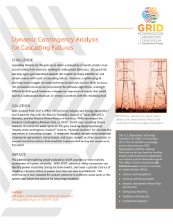 Dynamic Contingency Analysis for Cascading Failures