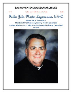 Father John Martin Lagomarsino, SSC