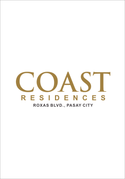 Coast Residences - Brochure