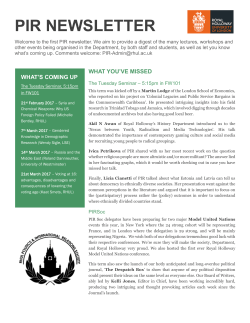 Issue 1, February 2017