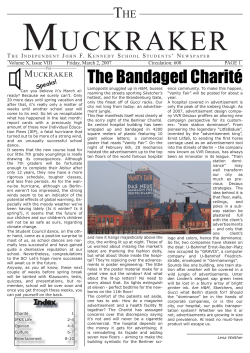 muckraker - John F. Kennedy School Berlin