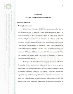 CHAPTER II REVIEW OF RELATED LITERATURE A. Theoretical