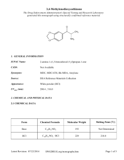 3,4-Methylenedioxycathinone