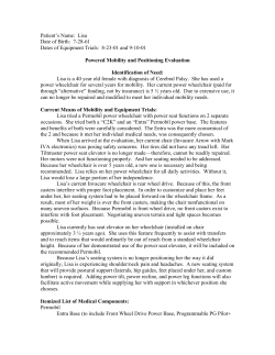 Patient`s Name: Lisa McKee