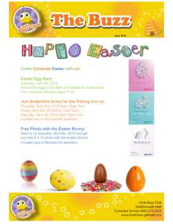 Come Celebrate Easter with us! Easter Egg Hunt: Join Butterfield