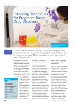 Screening Techniques for Fragment