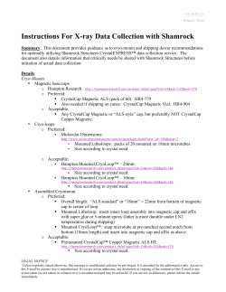 Shamrock Data Collection Instructions