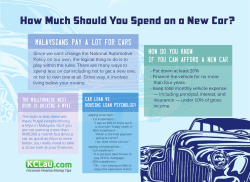 How Much Should You Spend on a New Car?