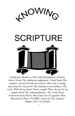 I shall give thanks to Thee with uprightness of heart, when I learn