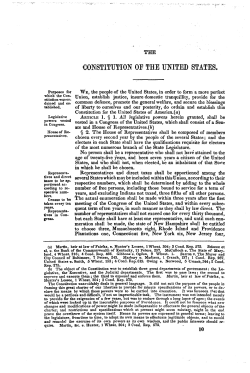 constitution of the united states.