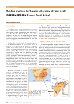 DAFSAM-NELSAM Project, South Africa