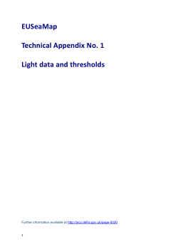 Technical appendix on light