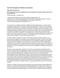 Text S2: The algebra of flexible cost functions