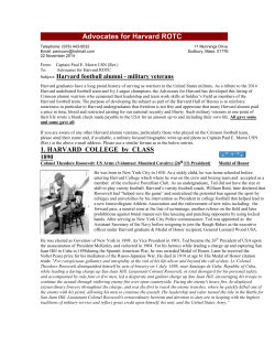 Harvard Warriors - football team