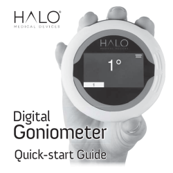 Goniometer Goniometer - HALO Medical Devices