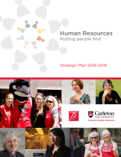 Human Resources - Carleton University