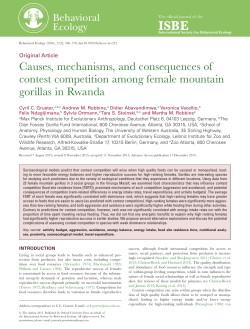 Causes, mechanisms, and consequences of