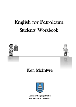 English for Petroleum
