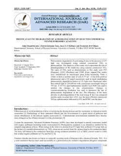 PDF - International Journal of Advanced Research