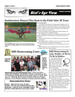 Bird`s Eye View - Southwestern School District #9