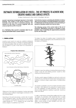 ENZYMATIC DEFIBRILLATION OF LYOCELL-TI
