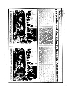 . _ The Media and the John F. Kennedy Assassination