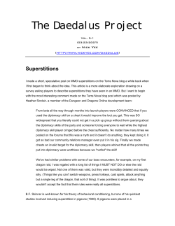 The Daedalus Project