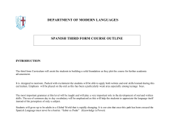 2010-Spanish - 3rd form