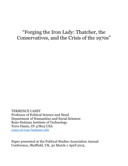 Casey-PSA-Forging the Iron Lady